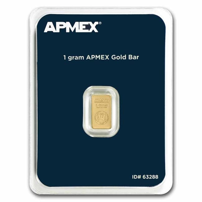 1 gram Gold Bar - APMEX (TEP) product image