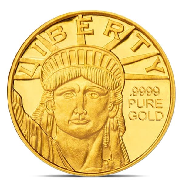 1/4 OUNCE Lady Liberty Gold Round - .9999 Pure product image